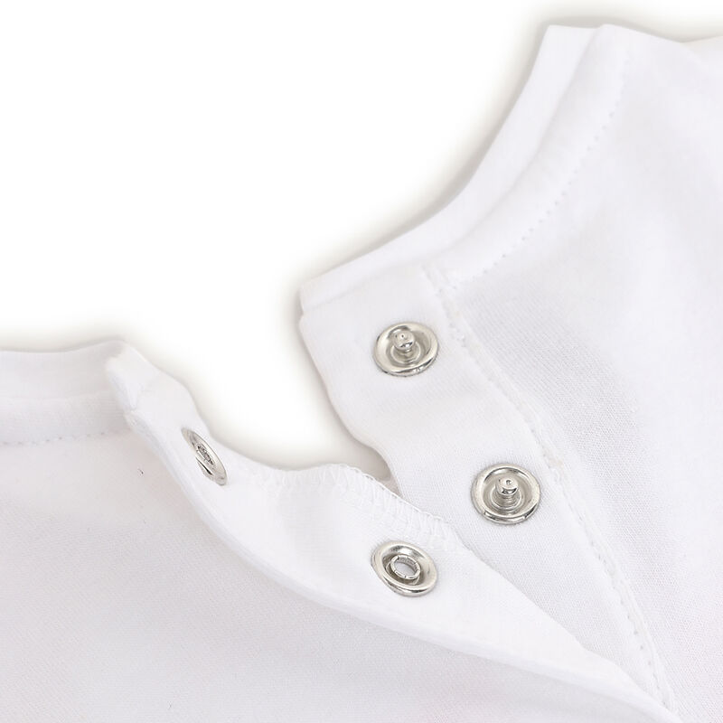 Girls White Graphic Printed Short Sleeve T-Shirt image number 3